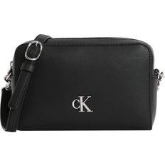 Polyester Handbags Calvin Klein Jeans Minimal Monogram Mini Bag - Black