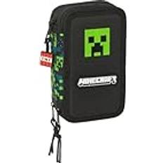 Dragkedja Skolväskor Safta Minecraft TNT Skolväska - Flerfärgad