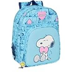 Safta Animated Children's School Backpack - Light Blue