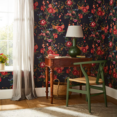 Graham & Brown Blue - Florals Wallpapers Graham & Brown Joules Forest Wallpaper Blue 10m x 52cm