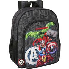 Black School Bags Safta Avengers Vendetta School Backpack - Black/White