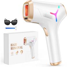 LYSMOSKI laser hair removal for women and men long-lasting ipl hair removal a. White Mini Size