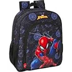 Black School Bags Safta School Bag Spider-Man Attack - Black