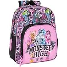 Multifärgade Ryggsäckar Safta Monster High Drama Barnryggsäck - Flerfärgad