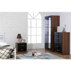 Black Bed Packages Zipcode Design Eva 3 Piece Bedroom Set Gloss Black