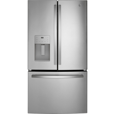 GE Counter-depth Bottom-Freezer Refrigerator GYE21JYMFS Stainless Steel