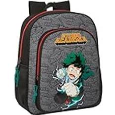 Junior - Svarta Skolväskor Safta My Hero Academia Skolryggsäck - Svart