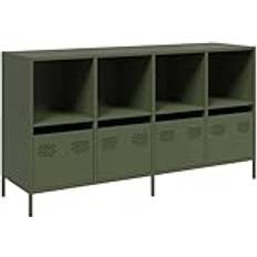vidaXL Olive Green 135 x 39 x 73.5 cm Sideboard