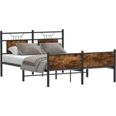 vidaXL Bettgestell ohne Matratze 140x190 cm Holzwerkstoff Bettrahmen