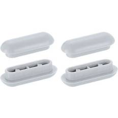 Grey Toilet Seats Uxcell Gray Toilet Seat Buffer 4pcs