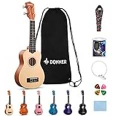 Donner Åska Ukulele För Nybörjare Kit 50 cm