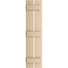 Windows Ekena Millwork TimberThane Woodgrain 11.5-in W x 64-in H Shutters 2-Pack Window Shutter