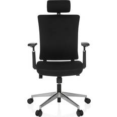hjh OFFICE Captivo Pro Black Bürostuhl 131cm