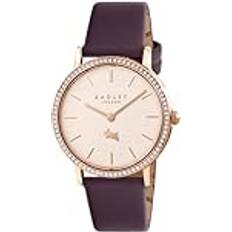 Watches Radley Purple Leather Strap Watch