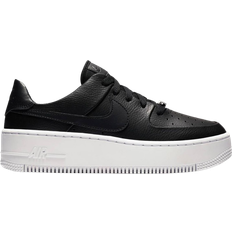 Nike air force 38 black NIKE Air Force 1 Sage Low Tennarit - Black