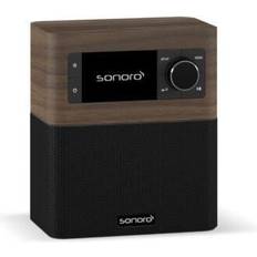 Stream Noyer Black FM Digital Table Radio