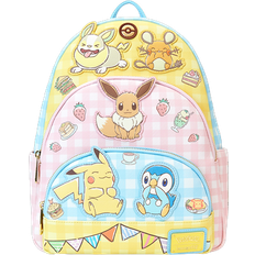 School Bags sale Loungefly Pokemon Cafe Triple Pocket Backpack