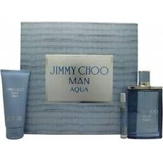 Jimmy choo man aqua Jimmy Choo Man Aqua Gavesæt 100ml EDT 100ml Shower Gel 7.5ml EDT