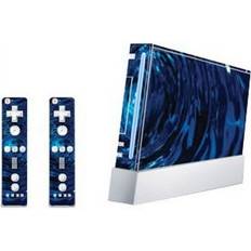 MightySkins DropAir, Blue Vortex Nintendo Wii Console