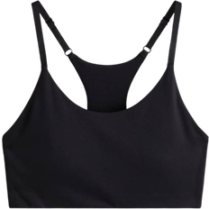 H&M SoftMove Lycra Light Support Sports Bra - Black