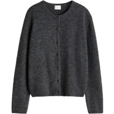 H&M Loose Fit Cardigan - Dark Grey Marl