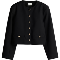 H&M Dam Ytterkläder H&M Short Jacket - Black
