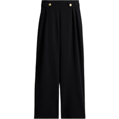 H&M Tailored Jersey Trousers - Black