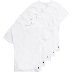 Ralph Lauren Slim Fit Wicking Crew 5-pack - White