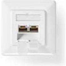 Nedis Kontakter Nedis Network Wall Box CAT7