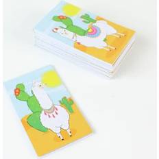 Henbrandt Assorted Llama Mini Notebooks Pack of 12