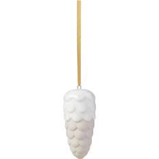 Villeroy & Boch Zierelemente Villeroy & Boch Winter Glow Cone Beige Christmas Tree Ornament 8.8cm