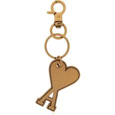 Ami Paris de Coeur Motif Keyring - Gold