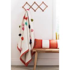 Joules Early Riser Throw 130cm W x 170cm L Blankets Multicolour (170x)