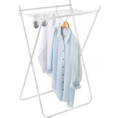 Honey Can Do Easy-Fold Collapsible Metal Drying Rack - White