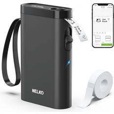 Nelko Label Maker Machine with Tape P21 Portable Bluetooth