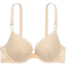 Polyamide Underwear Victoria's Secret Sexy Tee Posey Lace Push-Up Bra - Marzipan