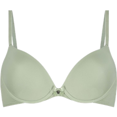 Hunkemoller Plunge Padded Underwire Bra - Green