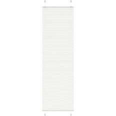 Gardiner & Tillbehör vidaXL Plissee Weiß 55x200 cm Stoffbreite 54,4 cm Polyester x