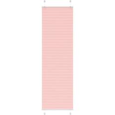 Rosa Plisségardiner vidaXL Plisserad Persienn Rosa 55x200 cm Tyg 54,4 cm Polyester