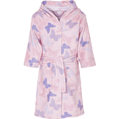 Knapper Morgenkåper Playshoes Kid's Fleece Bathrobe - Butterflies (340126)