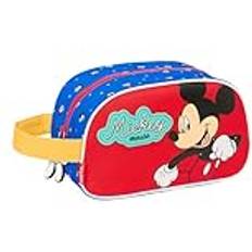 Chest Strap School Bags Safta Mickey Mouse Clubhouse Travel Vanity Case - Good Day Blue