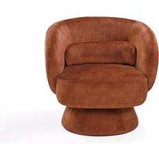 Orren Ellis Saboor MINIMORE Rust Armchair 73.9cm