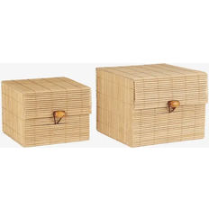 Ib Laursen Lådor & Korgar Ib Laursen 1282-14 Natural Förvaringslåda 2st