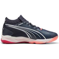 Men - Textile Handball Shoes Puma Eliminate Nitro SQD - Parisian Night/White/Glowing Red/Dark Crimson