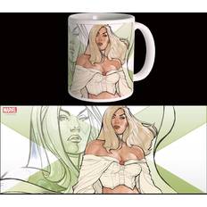 Keramik - Transparent Kopper Semic X-Men Emma Frost Krus 30cl