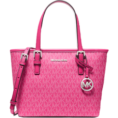 Michael Kors Jet Set Travel Extra Small Logo Top Zip Tote Bag - Dragonfruit