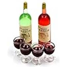 Togu Miniature Red Wine Bottle Set
