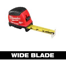 Measurement Tapes Milwaukee 25 ft Wide Blade Measure Measurement Tape