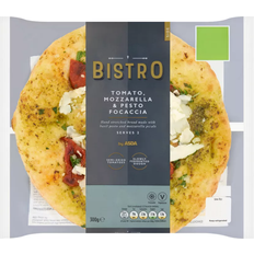 Asda Bistro Tomato Mozzarella & Pesto Focaccia 300g 1pack