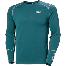 Gang & Vandring - Turkis Toppe svedundertøj Helly Hansen Lifa Active Crew Base Layer - Dark Creek